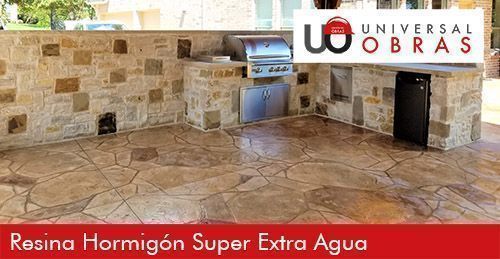 Resina TU Hormigon Impreso Super Extra agua